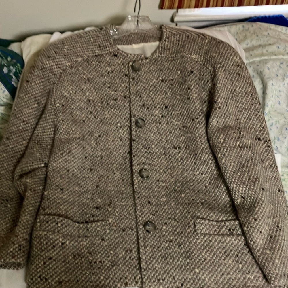 Chanel Tweed Jacket - Beige